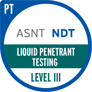 ASNT Liquid Penetrant Testing Level III